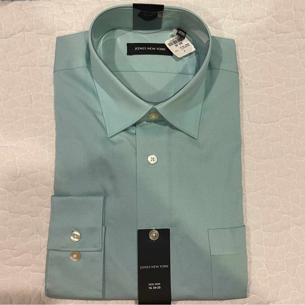 Jones New York Dress Shirt Sz 16 34/35